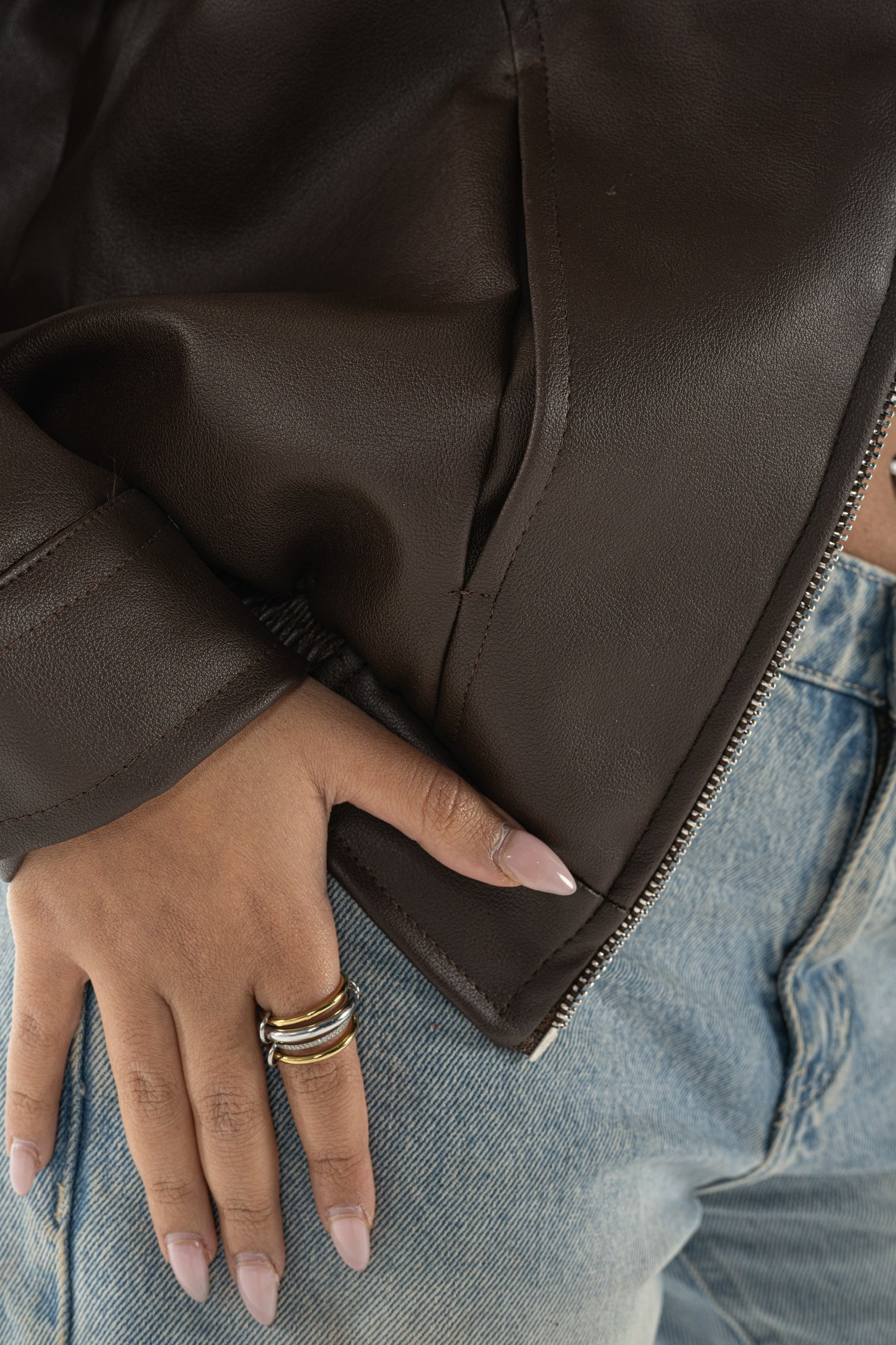 Brown Leather Jacket