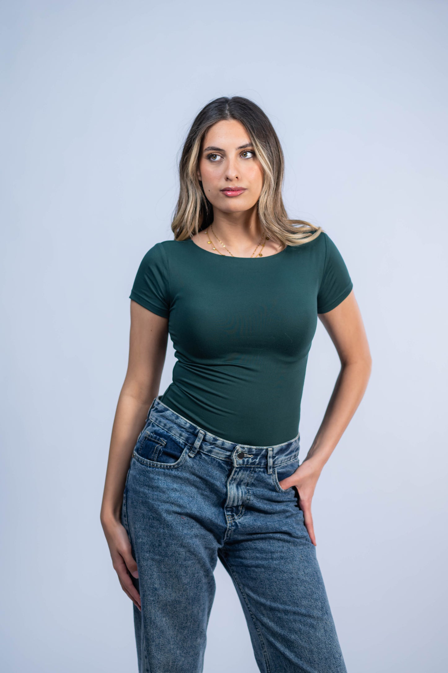 Short Sleeve Basic Top